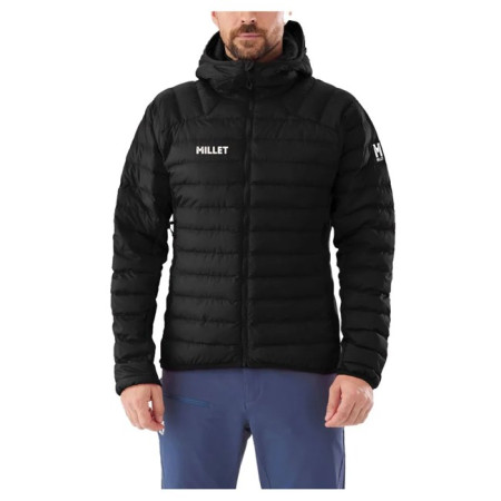Jopica s kapuco Millet FITZ ROY WARM M Black-Noir