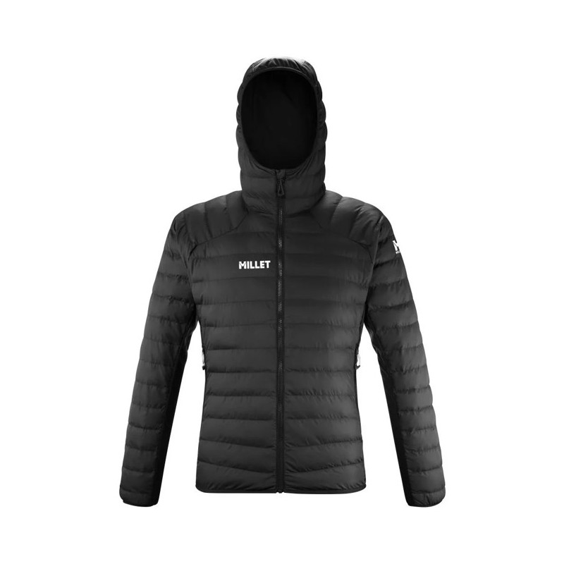 Jopica s kapuco Millet FITZ ROY WARM M Black-Noir