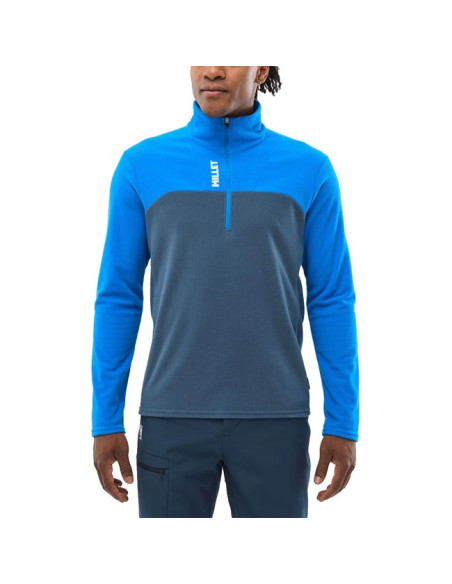 Polar fleece Millet UBIC LIGHTGRID PO M Icon Blue/Dark Denim