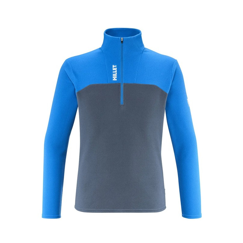 Fleeceová mikina Millet UBIC LIGHTGRID PO M Icon Blue/Dark Denim