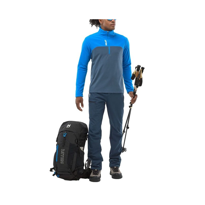 Polar fleece Millet UBIC LIGHTGRID PO M Icon Blue/Dark Denim