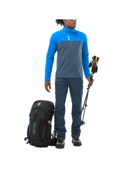 Polar fleece Millet UBIC LIGHTGRID PO M Icon Blue/Dark Denim