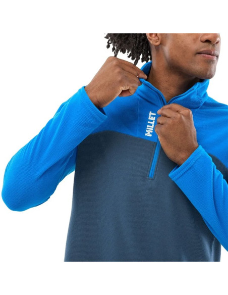 Forro polar Millet UBIC LIGHTGRID PO M Icon Blue/Dark Denim