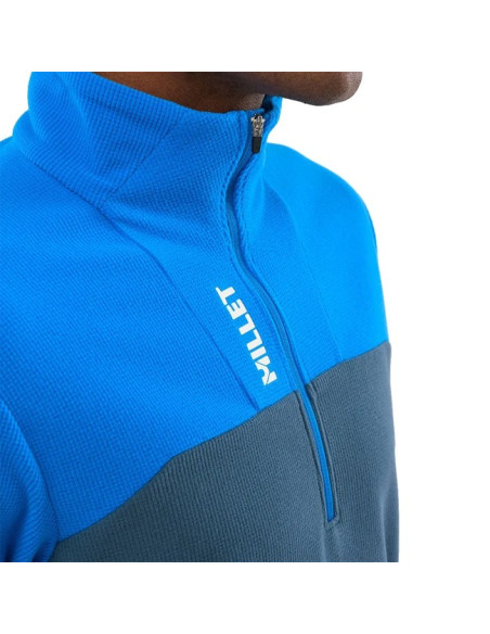 Polar fleece Millet UBIC LIGHTGRID PO M Icon Blue/Dark Denim