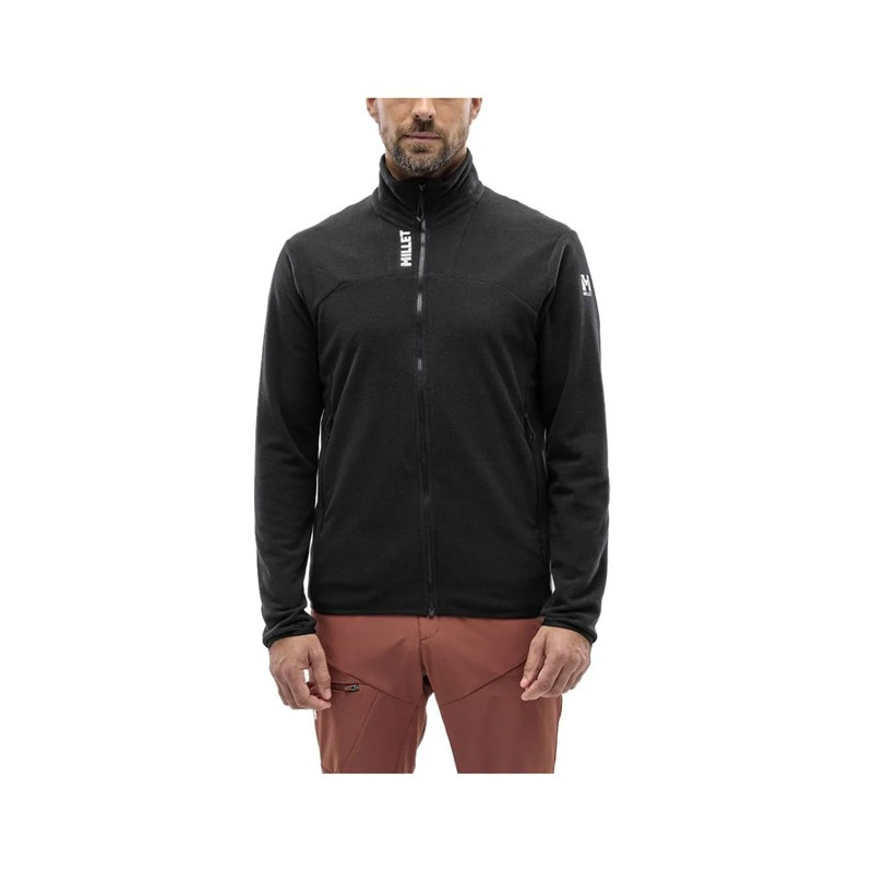 Forro polar Millet UBIC LIGHTGRID JKT M Black-Noir