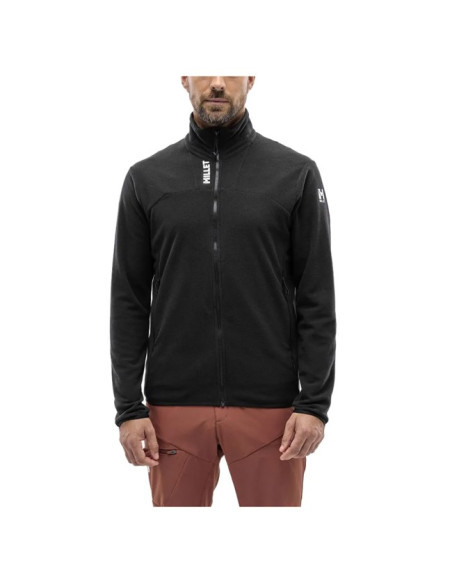 Fleece Millet UBIC LIGHTGRID JKT M Black-Noir