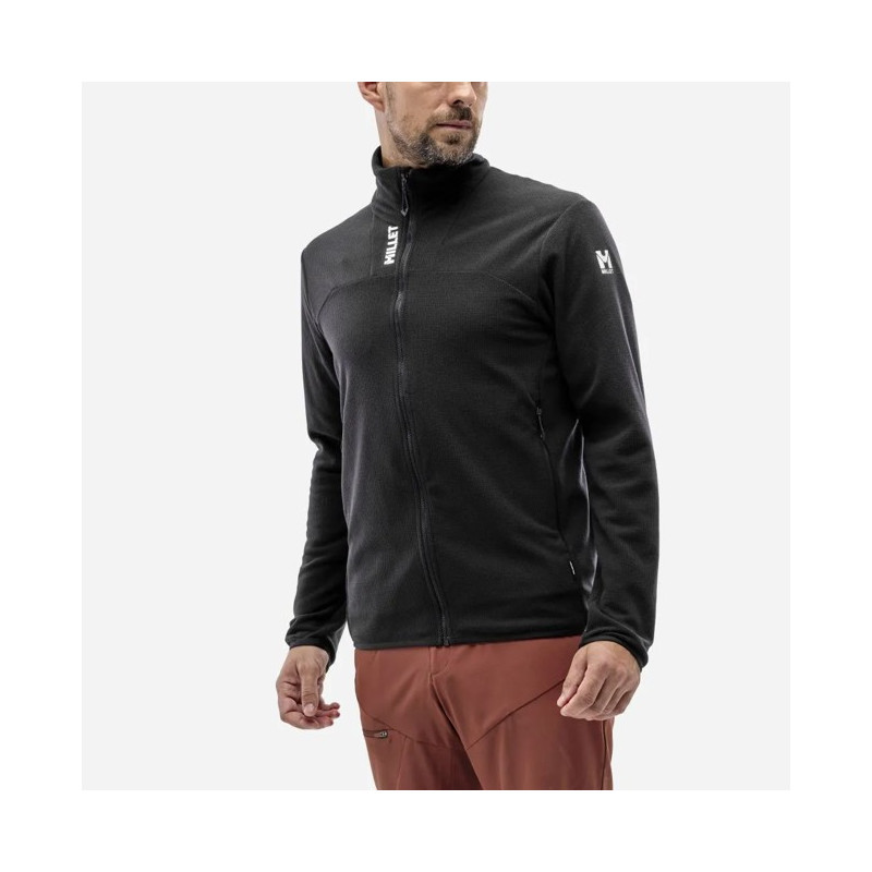 Polaire Millet UBIC LIGHTGRID JKT M Black-Noir