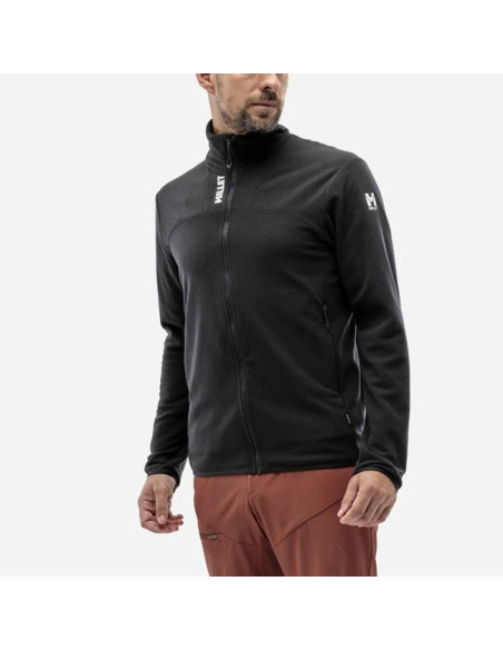 Forro polar Millet UBIC LIGHTGRID JKT M Black-Noir