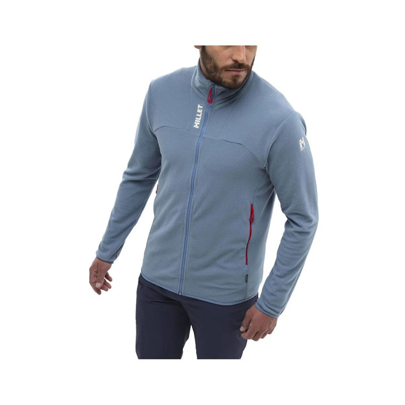 Fleeceová mikina Millet UBIC LIGHTGRID JKT M Coronet Blue