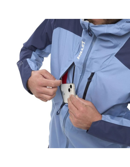 Jakke Millet WANAKA LIGHT 2.5L JKT M Coronet Blue/Sap