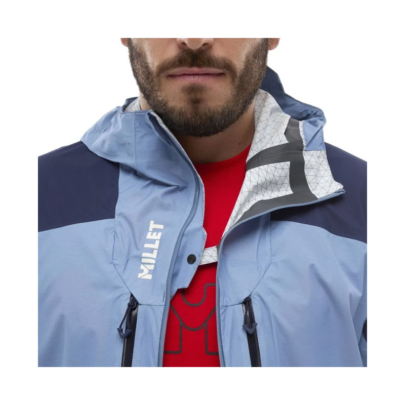 Jakke Millet WANAKA LIGHT 2.5L JKT M Coronet Blue/Sap