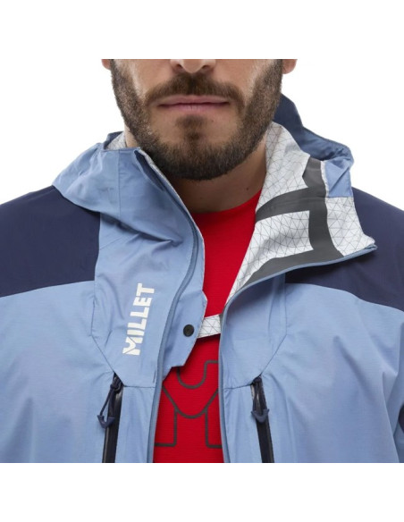 Jakke Millet WANAKA LIGHT 2.5L JKT M Coronet Blue/Sap