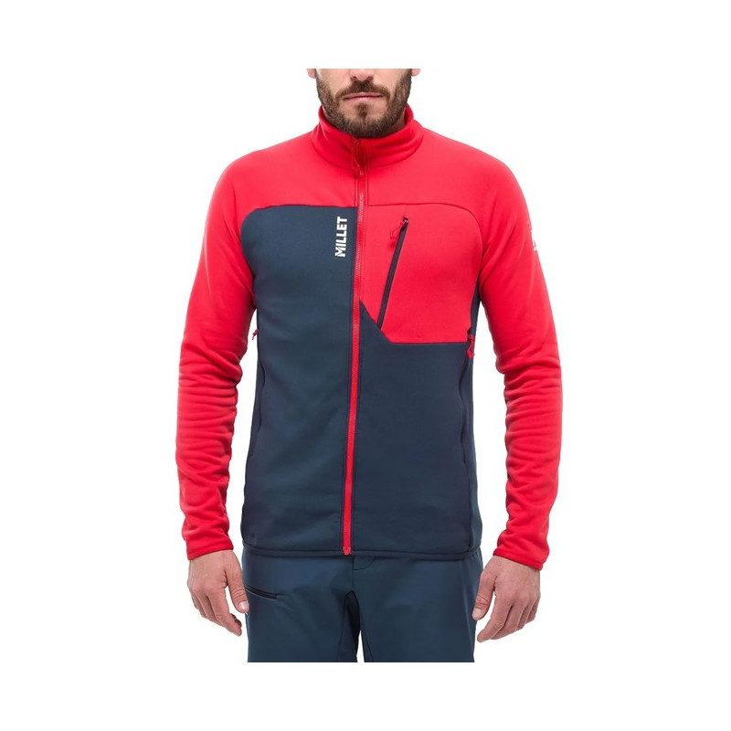 Flisinis megztinis Millet SENECA FLEECE JKT M Rouge/Saphir