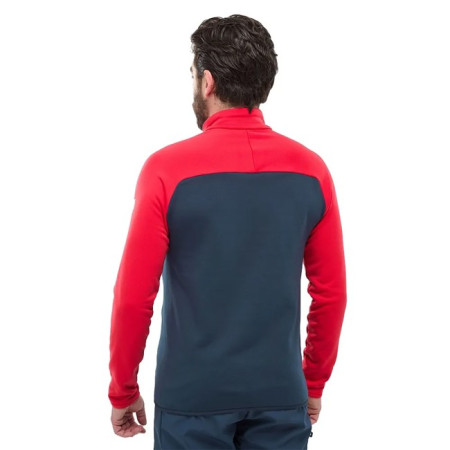 Podszewka polarowa Millet SENECA FLEECE JKT M Rouge/Saphir 2