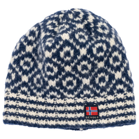 Hut Devold SVALBARD WOOL BEANIE Night/Offwhite