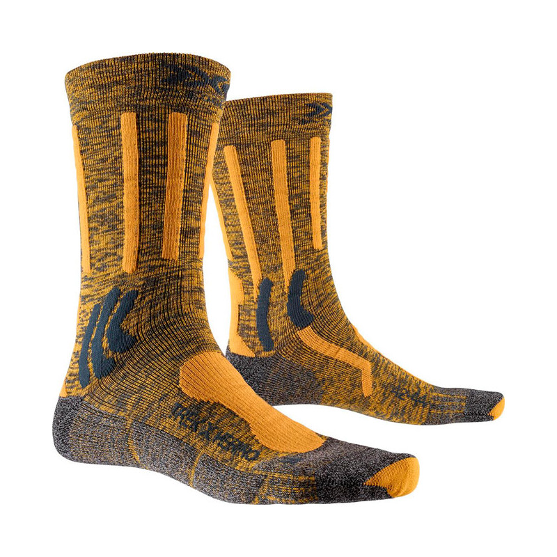 Xsocks Trek X Merino Char Mais Mel/Grey/Bla