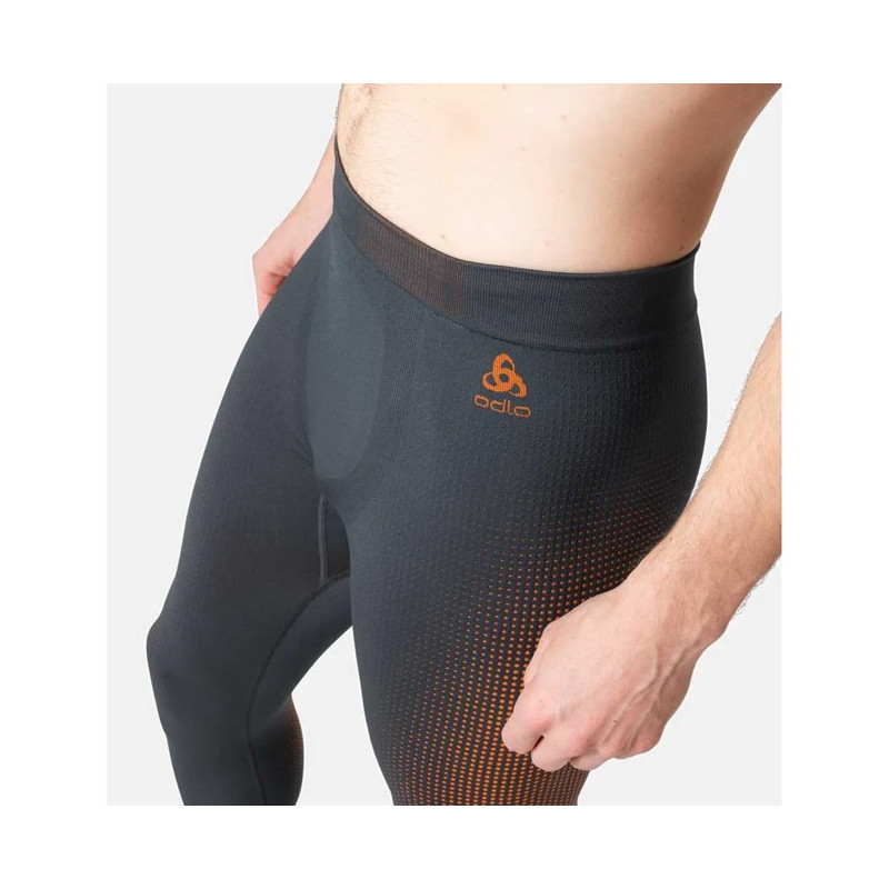 Sieťovina Odlo BL BOTTOM LONG PERF WARM ECO India Ink