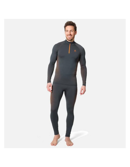 Strumpfhose Odlo BL BOTTOM LONG PERF WARM ECO India Ink