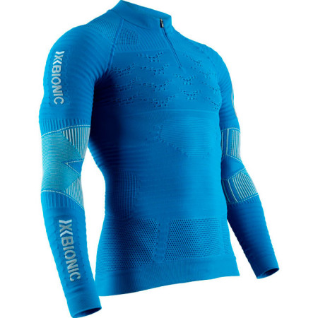 X-bionic Ls Effektor 4.0 Trail Run Half Zip Teal