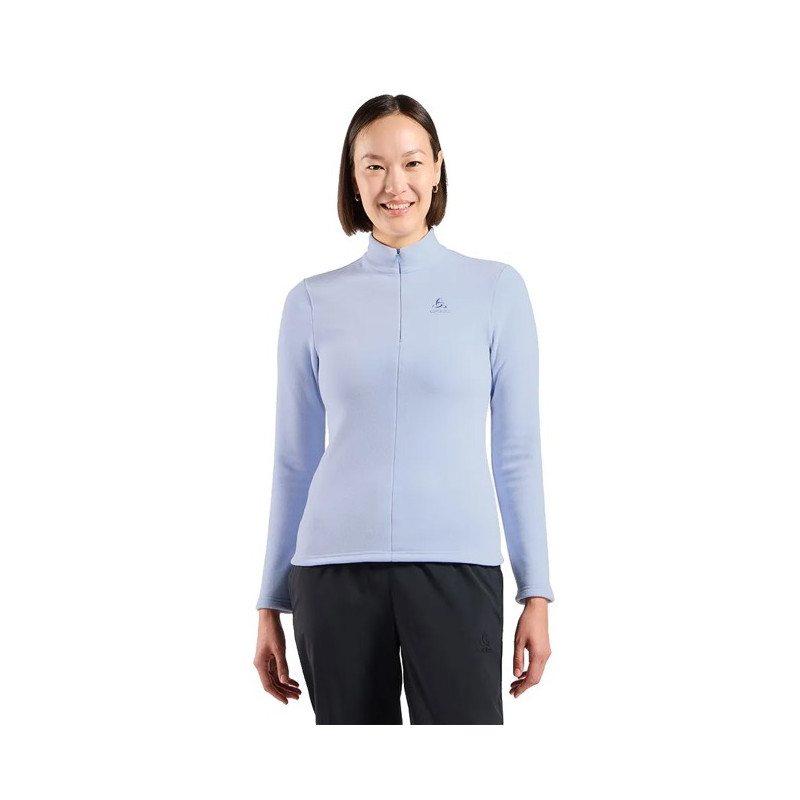 Polaire Odlo MID LAYER 1/2 ZIP ROY Blue Heron