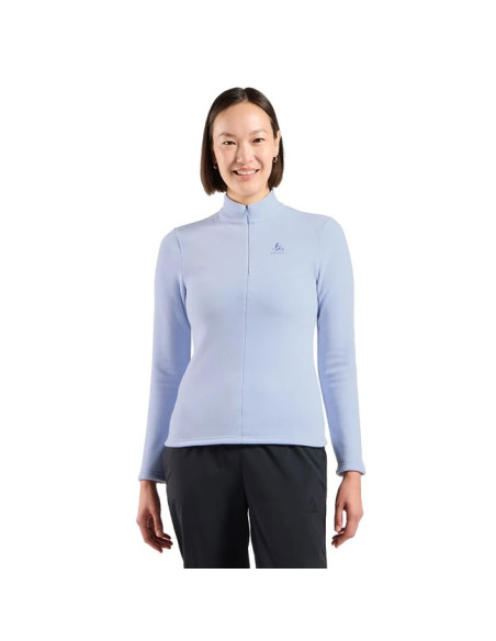 Fliskakna Odlo MID LAYER 1/2 ZIP ROY Blue Heron