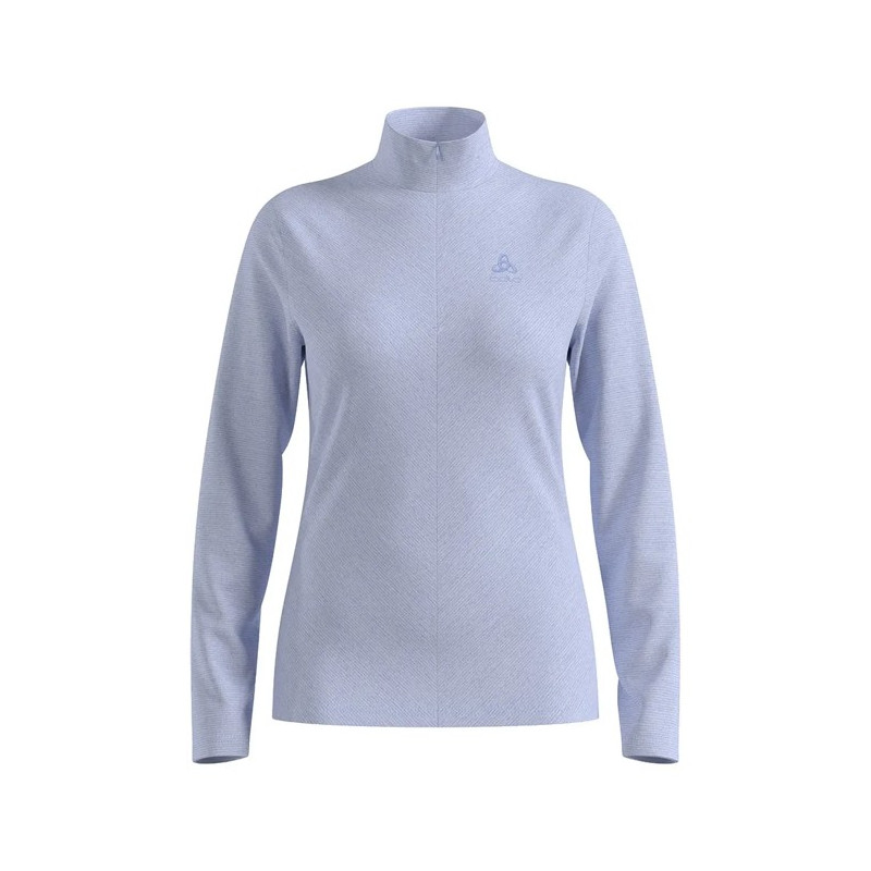 Forro polar Odlo MID LAYER 1/2 ZIP ROY Blue Heron