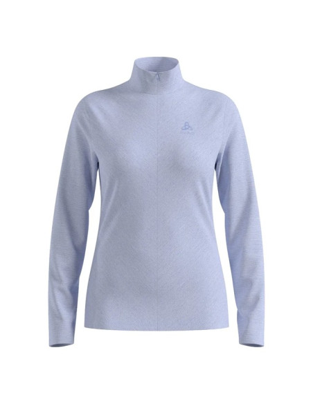 Polaire Odlo MID LAYER 1/2 ZIP ROY Blue Heron