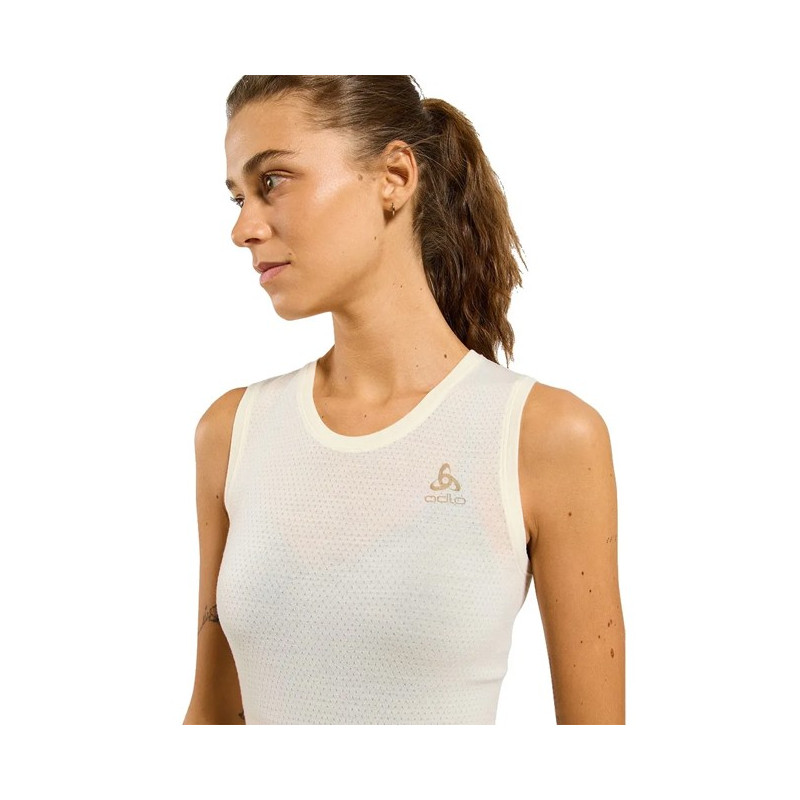 Majica s kratkimi rokavi Odlo TOP SINGLET MERIN PW 140 SEAMLESS Zer