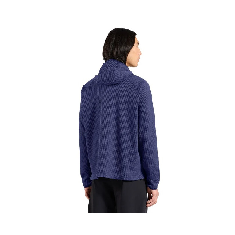 Sudadera Odlo MID LAYER HOODY CUBIC Skipper Blue