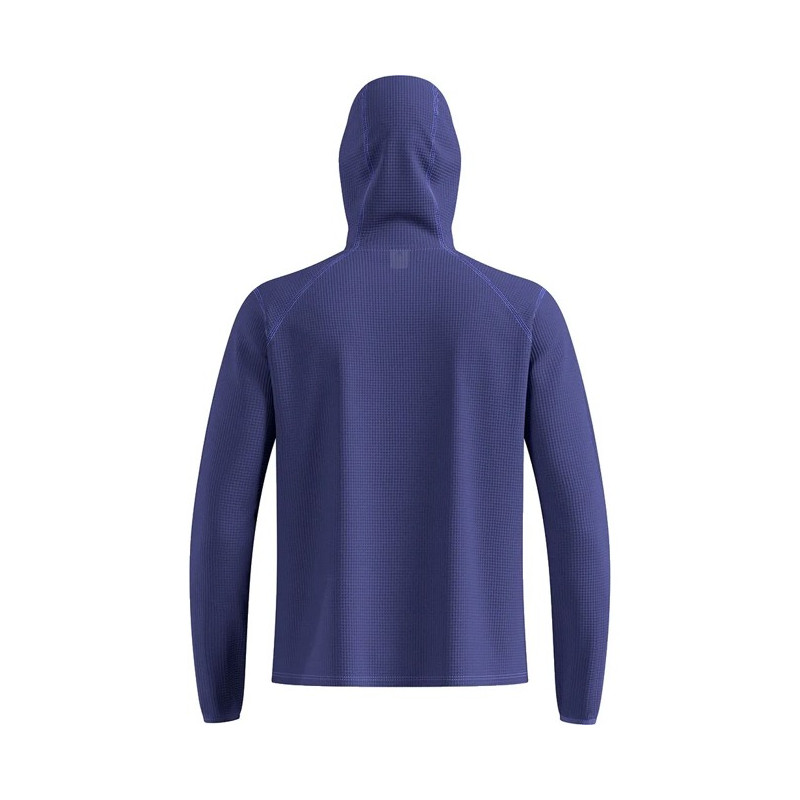 College Odlo MID LAYER HOODY CUBIC Skipper Blue