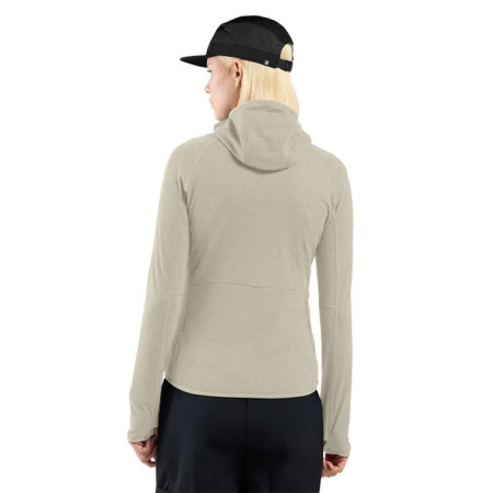 Jopica s kapuco Odlo MID LAYER HOODY FZ ASCENT Agate Gray 2