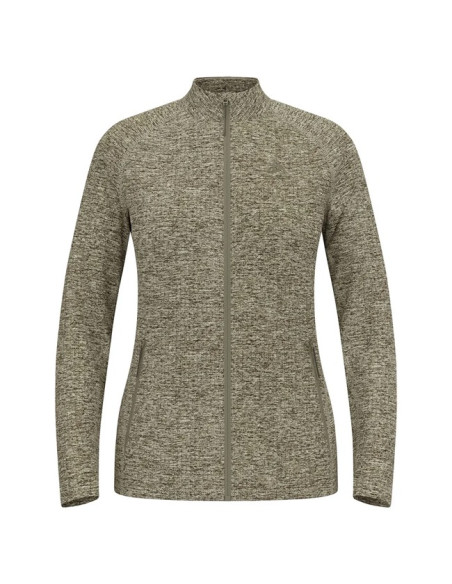 Fliskakna Odlo MID LAYER FZ TENCIA Vetiver Melange