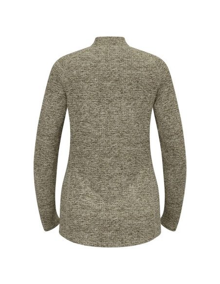 Polaire Odlo MID LAYER FZ TENCIA Vetiver Melange