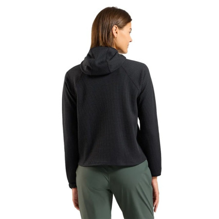 College Odlo MID LAYER HOODY CUBIC Black 2