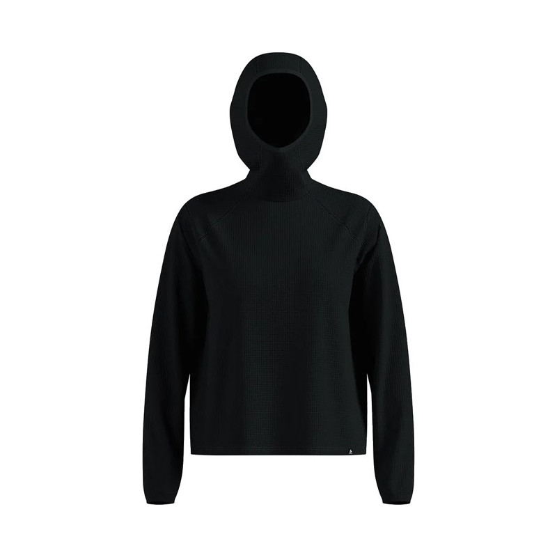 Bluza Odlo MID LAYER HOODY CUBIC Black