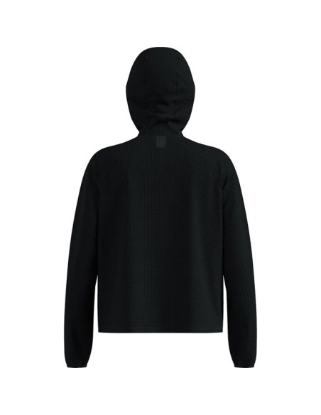 Megztinis Odlo MID LAYER HOODY CUBIC Black