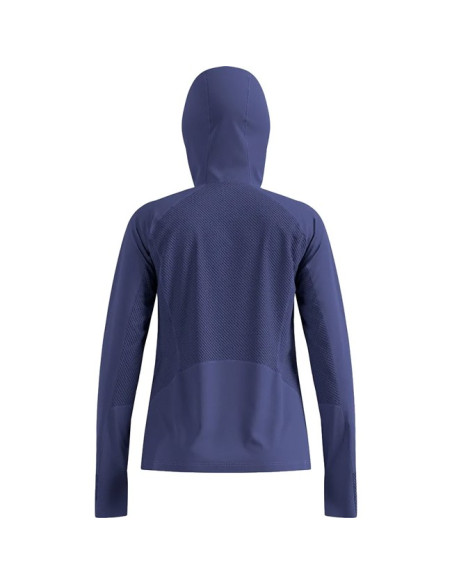 Pulóver Odlo MID LAYER HOODY X-ALP Skipper Blue