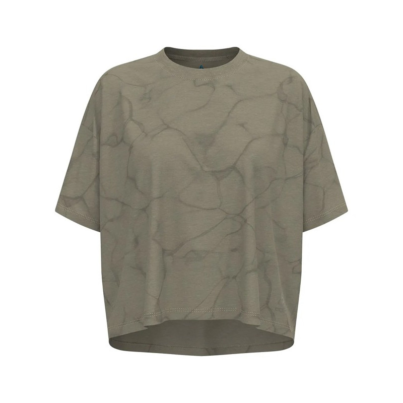 T-paita Odlo CREW SS ACTIVE 365 NAT BLEND PRINT Vetiv