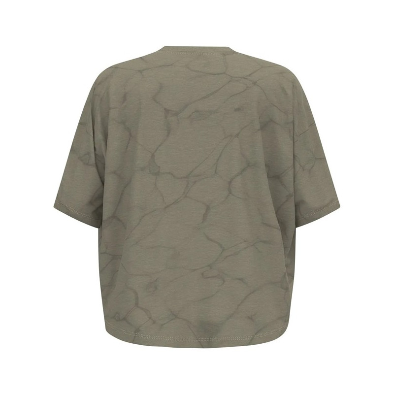 Koszulka Odlo CREW SS ACTIVE 365 NAT BLEND PRINT Vetiv