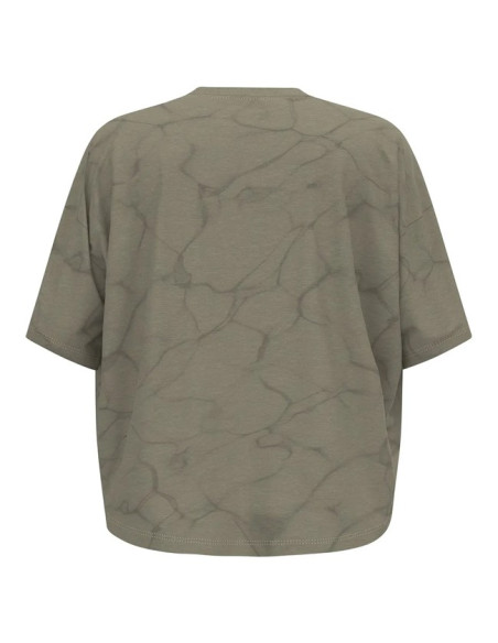 Tričko Odlo CREW SS ACTIVE 365 NAT BLEND PRINT Vetiv