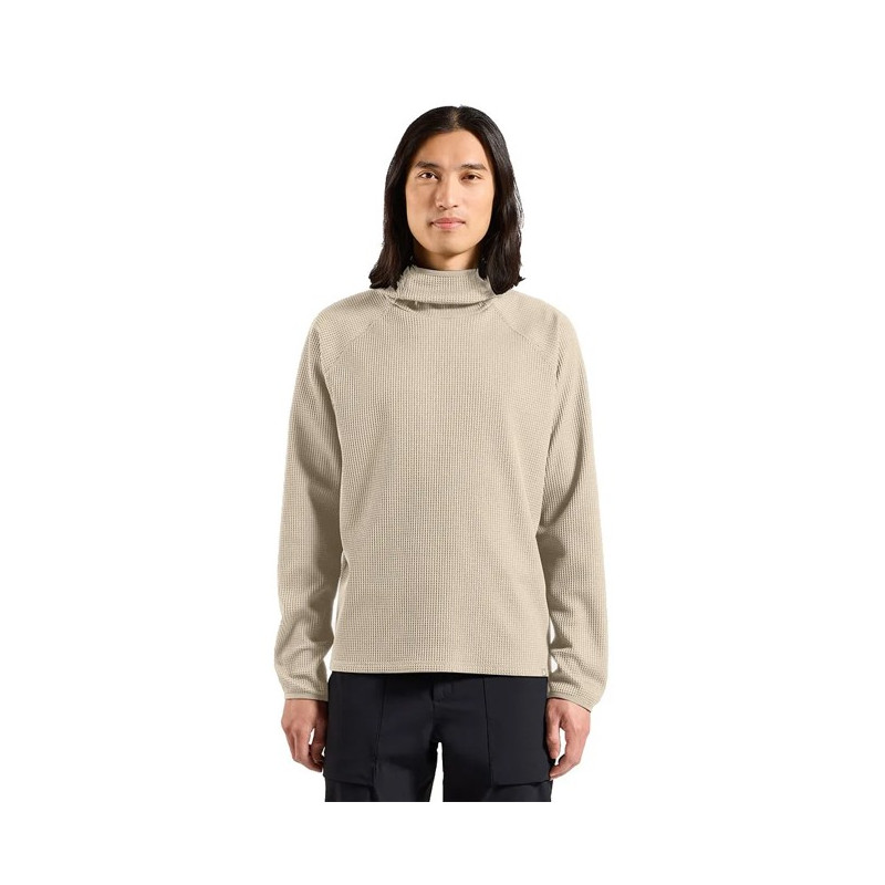 Mikina Odlo MID LAYER HOODY CUBIC Agate Gray