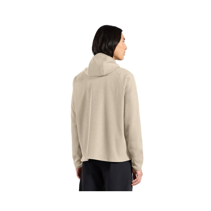 Pulóver Odlo MID LAYER HOODY CUBIC Agate Gray