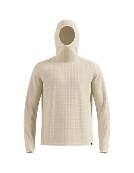 College Odlo MID LAYER HOODY CUBIC Agate Gray