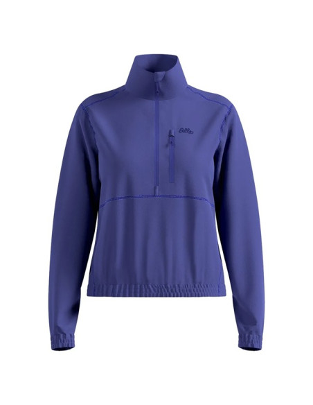 Fliskakna Odlo MID LAYER 1/2 ZIP CLASSIC Skipper Blue