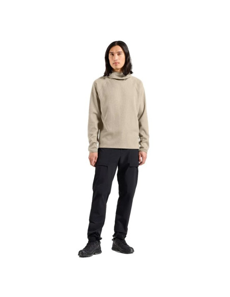 Mikina Odlo MID LAYER HOODY CUBIC Agate Gray