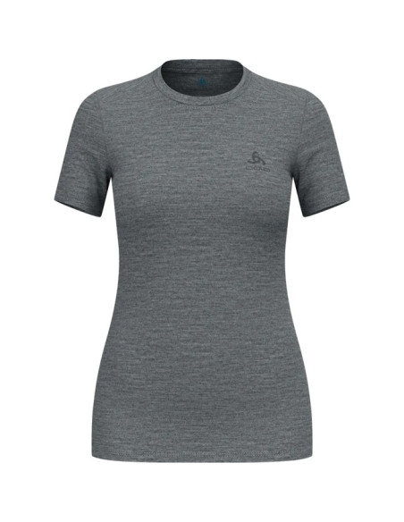 Majica s kratkimi rokavi Odlo BL TOP CREW SS MERINO 160 Steel Gre