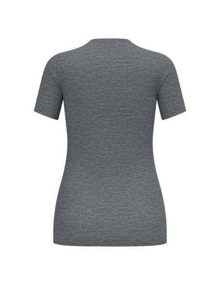 Majica s kratkimi rokavi Odlo BL TOP CREW SS MERINO 160 Steel Gre