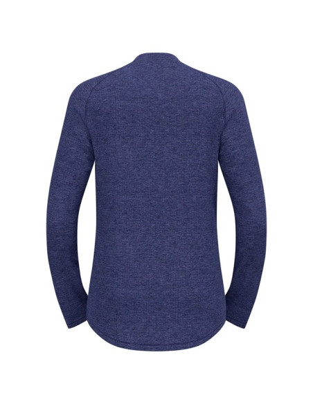 Polarfleece Odlo MID LAYER FZ TENCIA Skipper Blue Melange