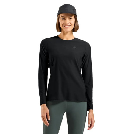 Koszulka Odlo T-SHIRT CREW LS ZW CHILL-TEC Black