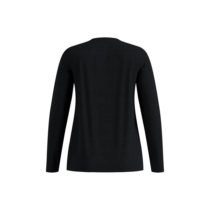 Póló Odlo T-SHIRT CREW LS ZW CHILL-TEC Black